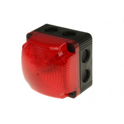 Werma 85310060 LED Steady Beacon 853 Series Red Wall Mount 115 → 230V ac