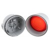 Werma 890.100.00 Series Red Steady Beacon, 12 → 230 V ac/dc, Base Mount, Incandescent Bulb