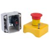 Schneider Electric XALK178 Yellow Emergency Stop Push Button, 1NC, Surface Mount