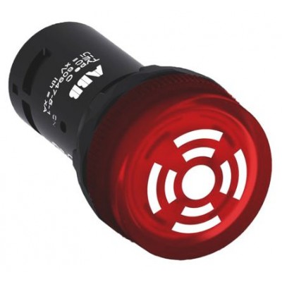 ABB 1SFA619600R6101 CB1-610R Compact Red LED Buzzer 24V ac/dc 53mA