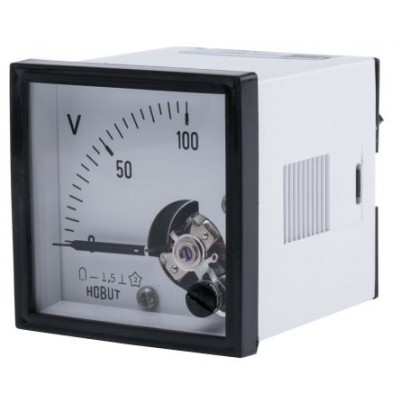 HOBUT D481MCS100V/2-001 DC Analogue Voltmeter 100V