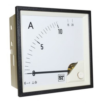 Sifam Tinsley EQ94-I1322N1CAW0ST Analogue Panel Ammeter 10A AC, 92mm x 92mm