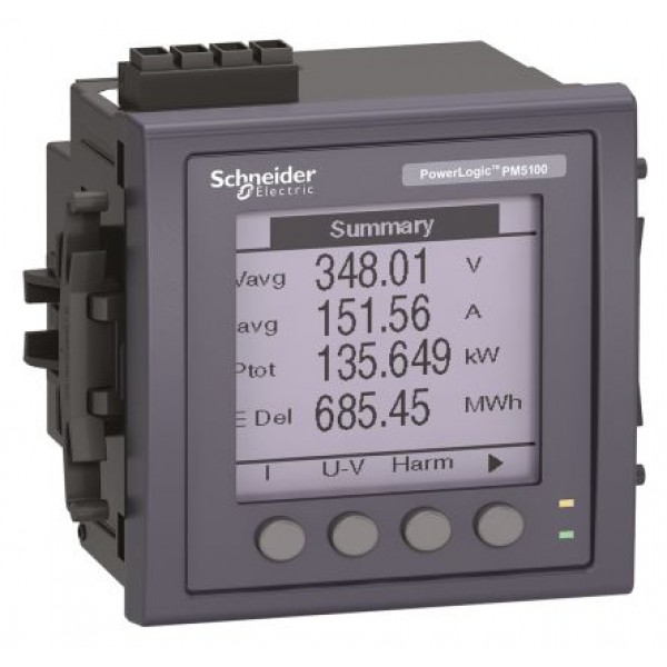 Schneider Electric METSEPM5310 3 Phase LCD Digital Power Meter