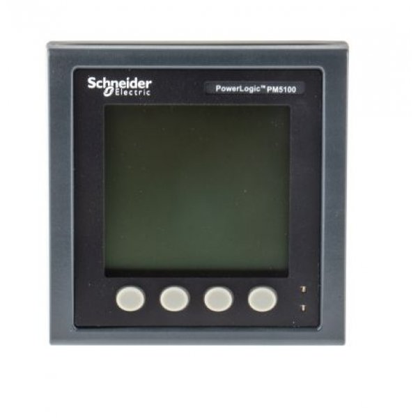 Schneider Electric METSEPM5100 3 Phase LCD Digital Power Meter, Type