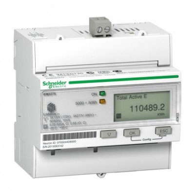 Schneider A9MEM3275 Acti 9 iEM3000 LCD Digital Power Meter