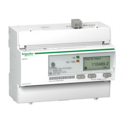 Schneider A9MEM3375 Acti 9 iEM3000 LCD Digital Power Meter