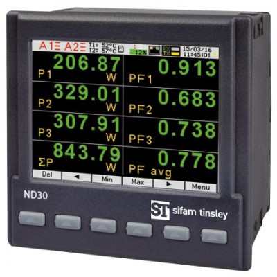 Sifam ND30-12200U0 LCD TFT Digital Power Meter