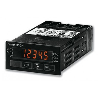 Omron K3GN-NDC 24 VDC 7-Segment LCD Multi-Function Meter for Current