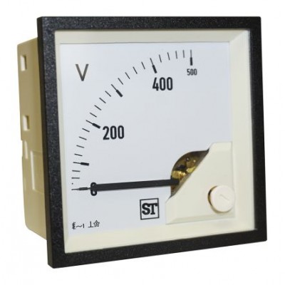 Sifam Tinsley EQ74-V70X2N1CAW0ST AC Analogue Voltmeter 500V