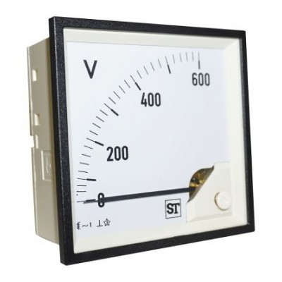Sifam EQ94-V71X2N1CAW0ST AC Analogue Voltmeter 600V
