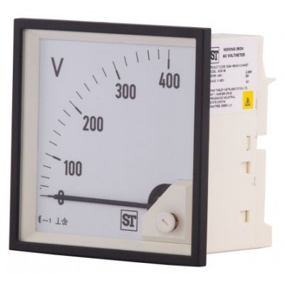 Sifam Tinsley EQ94-V69X2N1CAW0ST Analogue Voltmeter AC, 92 x 92 mm