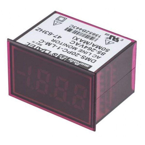 Murata Power Solutions DMS-20PC-1-LM-C Digital Voltmeter AC LED display 3.5-Digits