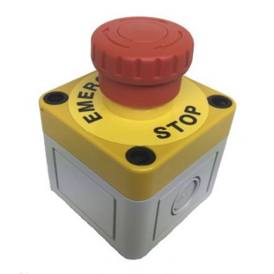 Apem A02ESH3B102IX0+PEA01+A01YL5 Emergency Button Turn to Release