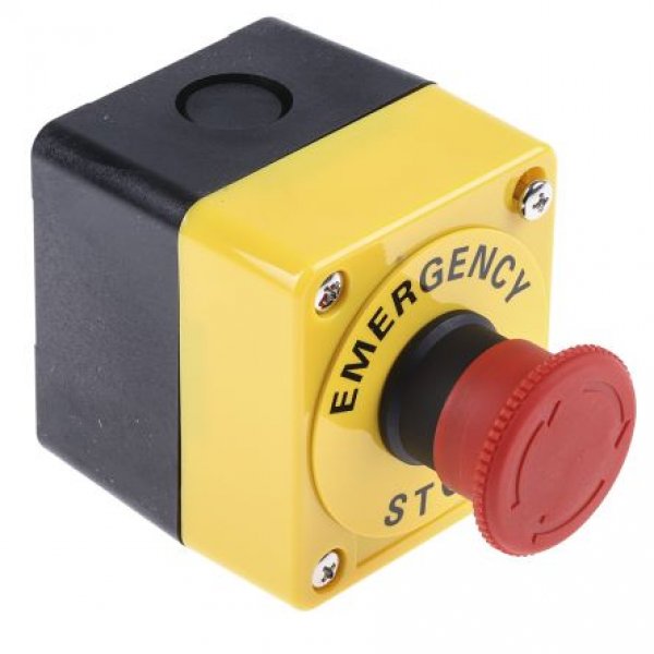 Omron A22E-M-01B Emergency Button Twist to Reset
