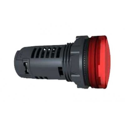 Schneider Electric XB5EVG4 Red LED Pilot Light Complete 110 V ac, 120 V ac