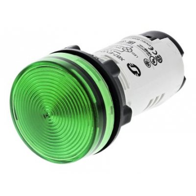 Schneider Electric XB7EV03BP Green LED Pilot Light 22mm 26.4 V ac, 30 V dc