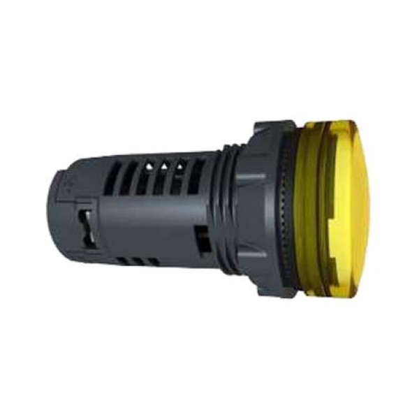 Schneider Electric XB5EVB8 Yellow LED Pilot Light Complete 22mm 24 V ac/dc