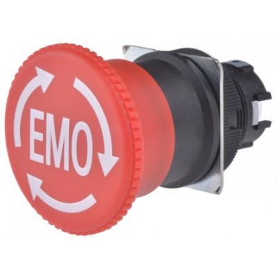 Omron A22E-M-12-EMO Emergency Button Twist to Reset