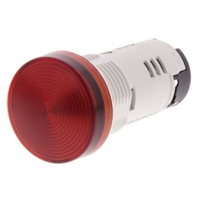 Schneider Electric XB7EV04BP Red LED Pilot Light Head 22.5mm 24 V