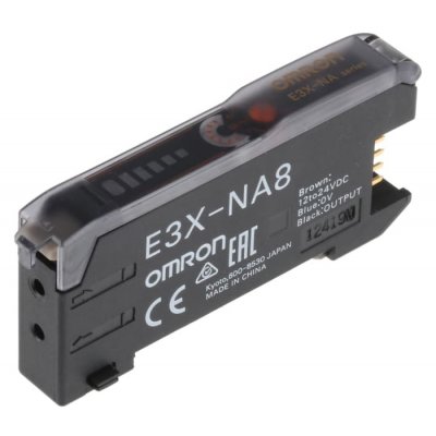 Omron E3XNA8OMS Fibre Optic Sensor, PNP Output, 840 mW 12 → 24 V dc