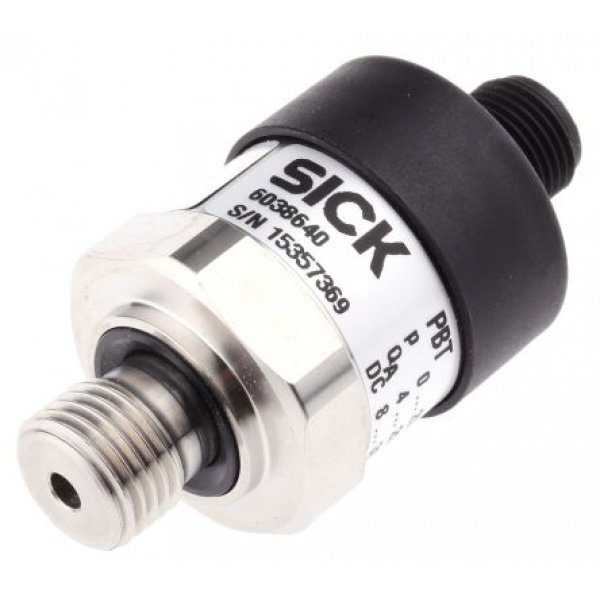 Sick PBT-RB025SG1SSNAMA0Z Gauge Pressure Sensor, 25bar Max