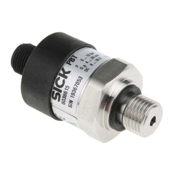 Sick PBT-RB010SG1SSNAMA0Z Pressure Sensor, 0bar Min, 10bar Max