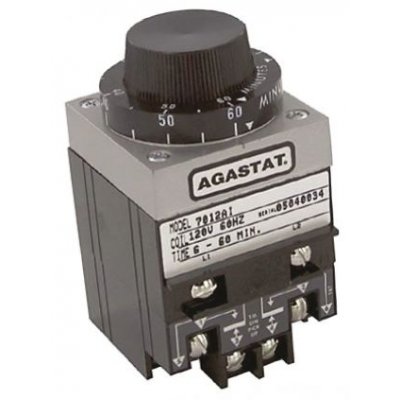 TE Connectivity 7012AI Timer Relay, Screw, 6 → 60 s, DPDT