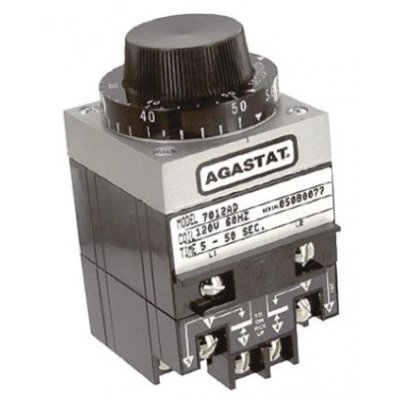 TE Connectivity 7012AD Timer Relay Screw, 5 → 50 s, DPDT