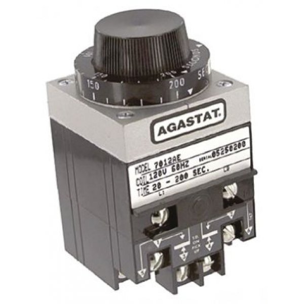 TE Connectivity 7012AE Timer Relay Screw, 20 → 200 s