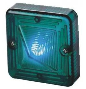 e2s ST-L101XAC230G Xenon Beacon Green Xenon Flashing Light Effect 230 V ac