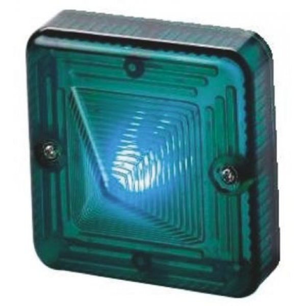 e2s ST-L101XDC024G Green Flashing Effect Beacon Unit, 24 V dc, Xenon Bulb, IP66
