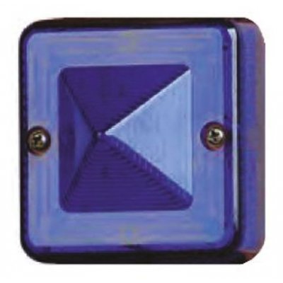 e2s ST-L101HDC030B LED Beacon Blue LED Flashing or Steady Light Effect, 24 V dc