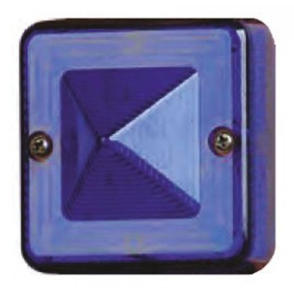 e2s ST-L101HAC230B LED Beacon Blue LED Flashing or Steady Light Effect, 230 V ac