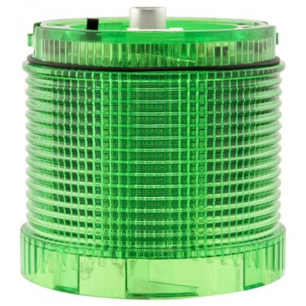 Moflash LED-TLM-02-04 Beacon Unit Green LED Steady Light Effect, 24 V dc