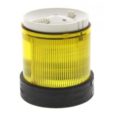 Schneider XVBC2B8 Beacon Unit Yellow LED, Steady Light Effect, 24 V ac/dc