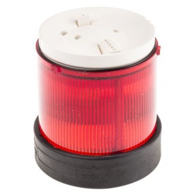 Schneider Electric XVBC2B4 Red Steady Effect Beacon Unit, 24 V ac/dc, LED Bulb