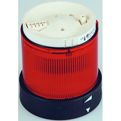 Schneider Electric XVBC2M4 Red Steady Effect Beacon Unit, 230 V ac, LED Bulb