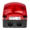 Werma 853.110.55 Series Red Flashing Beacon, 24 V dc, Surface Mount, Wall Mount, LED Bulb