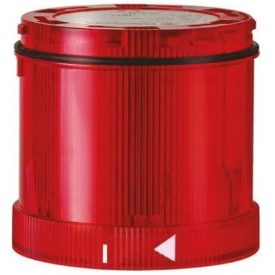 Werma 843.180.55 Series Red Steady Effect Beacon Unit, 24 V dc, LED Bulb