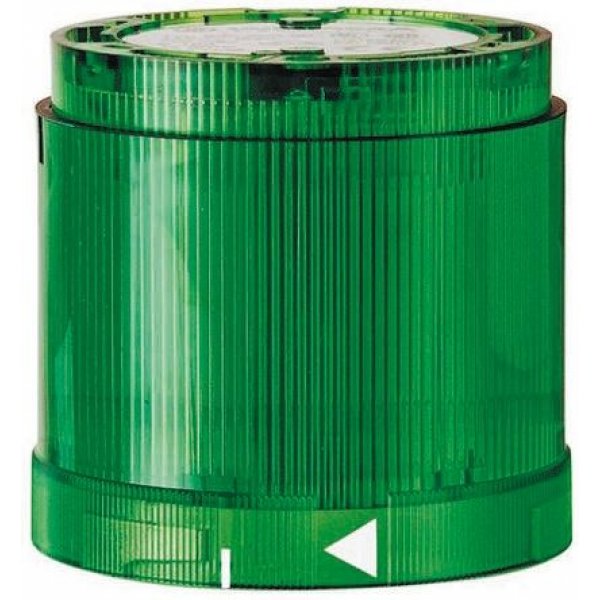 Werma 842.200.55 Series Green Flashing Effect Beacon Unit, 24 V dc, Xenon Bulb