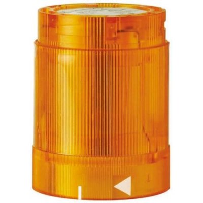 Werma 848.310.68 Series Yellow Flashing Effect Beacon Unit, 230 V ac, LED Bulb, AC, IP54