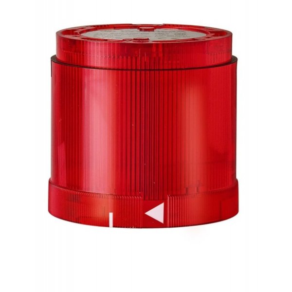 Werma 840.100.00 Series Red Steady Effect Beacon Unit, 12 → 240 V ac/dc, Filament Bulb