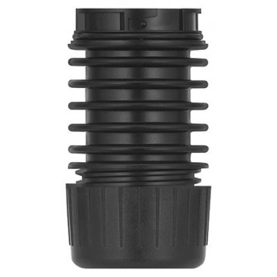 Werma 630.830.00 Black Tube Mount Adapter for use with KombiSIGN 40
