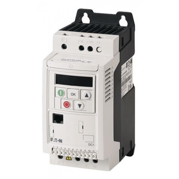 Eaton DC1-124D3FN-A20N Inverter Drive 0.75 kW with EMC Filter 230 V ac