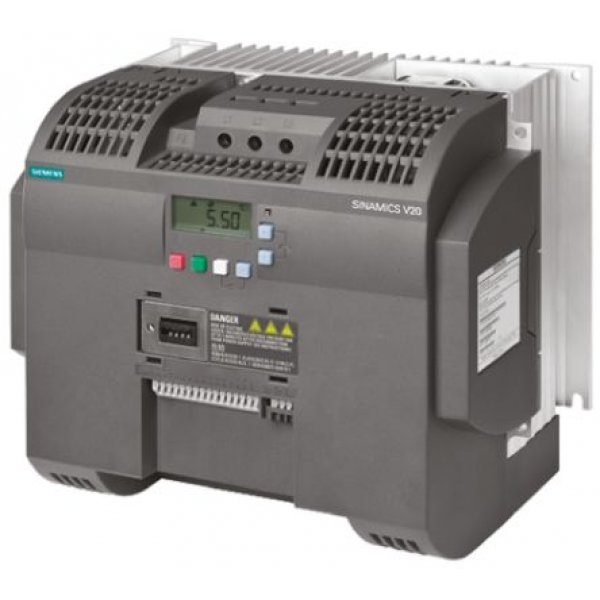 Siemens 6SL3210-5BE31-5UV0 Inverter Drive 15 kW, 3-Phase In, 380 → 480 V ac