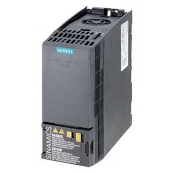 Siemens 6SL3210-1KE13-2AP2 Inverter Drive 0.75 (High Overload) kW, 1.1 (Low Overload) kW