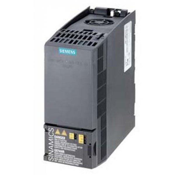 Siemens 6SL3210-1KE11-8UF2 Inverter Drive 0.37 (High Overload) kW, 0.55 (Low Overload) kW