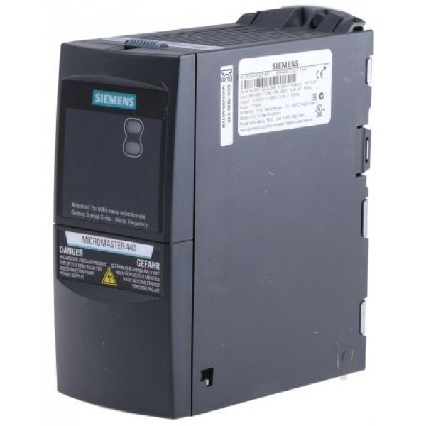 Siemens 6SE64402UD211AA1 Inverter Drive 1.1 kW, 3-Phase In, 380 → 480 V ac