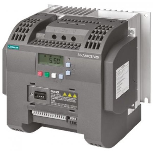 Siemens 6SL3210-5BE25-5UV0  Inverter Drive 5.5 kW, 3-Phase In, 380 → 480 V ac