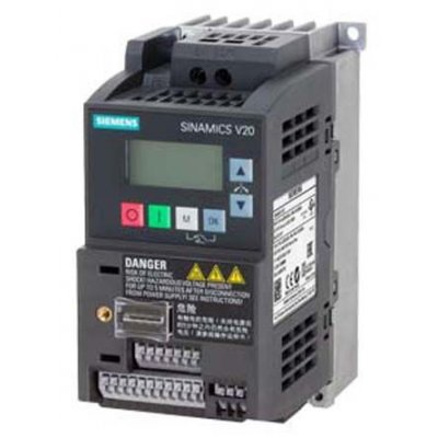Siemens 6SL3210-5BB17-5UV1 Inverter Drive 0.75 kW, 1-Phase In, 200 → 240 V
